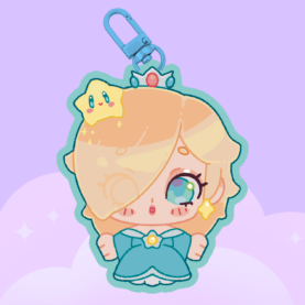 Star Princess Keychain